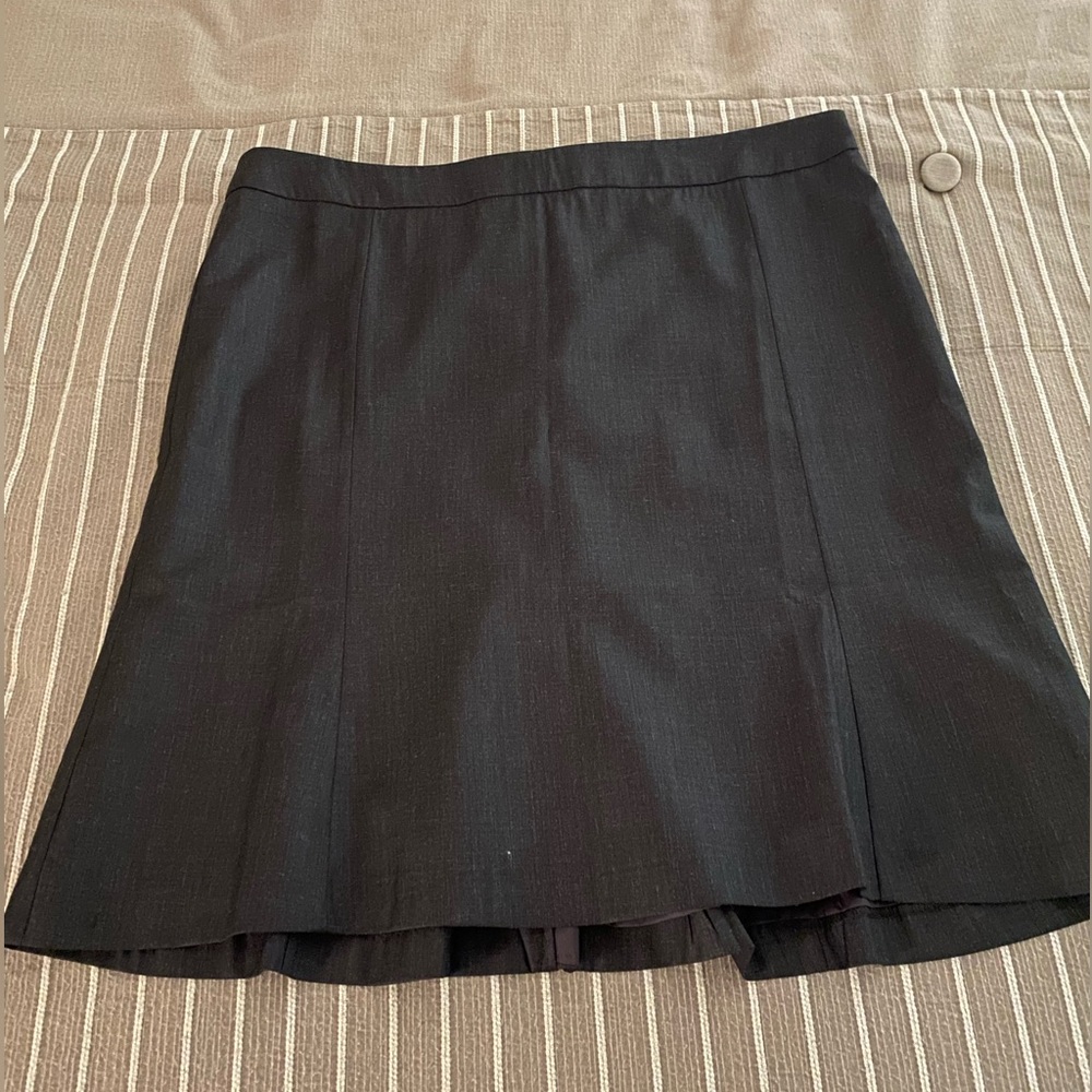 Lumy Chocolate Brown Lined Skirt